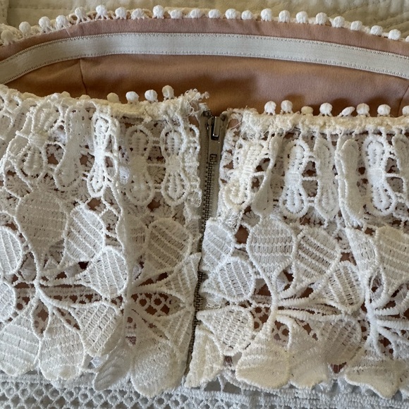 Fashion Nova Elegant White Lace Skirt Set - Picture 5 of 9